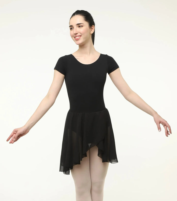 Combo - Belle Leotard and Elastic Skirt - Black