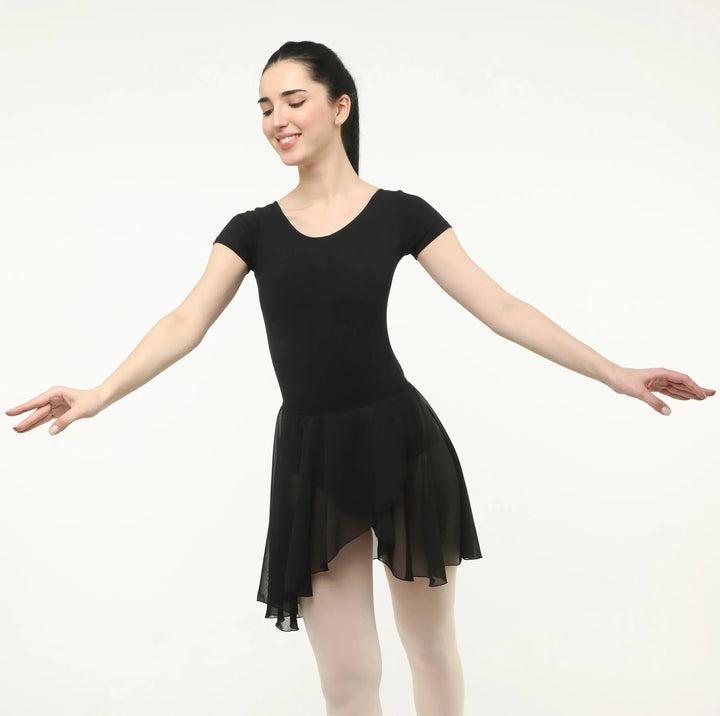 Combo - Belle Leotard and Elastic Skirt - Black