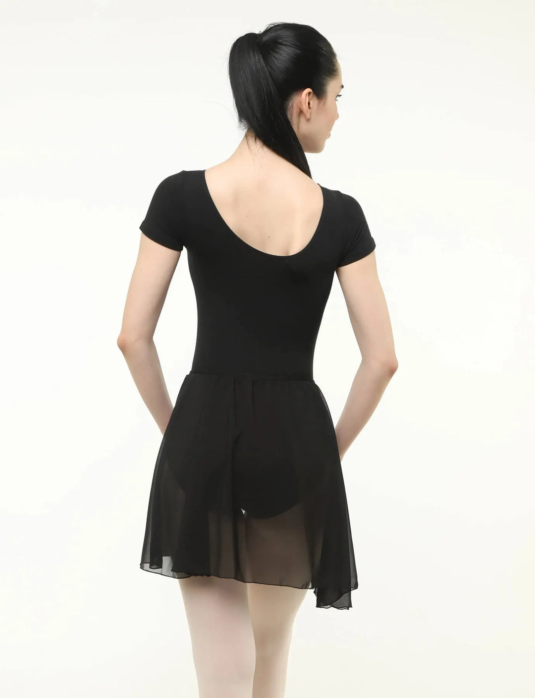 Combo - Belle Leotard and Elastic Skirt - Black