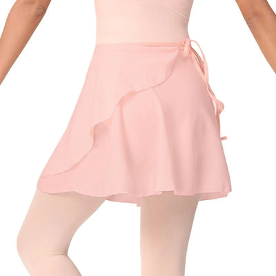 IKAANYA  Combo Short Sleeve Leotard with Wrap-around Skirt