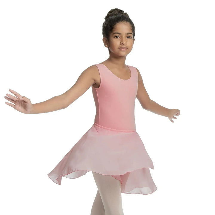 Combo - Luna Tank Leotard and Elastic Skirt - Pink