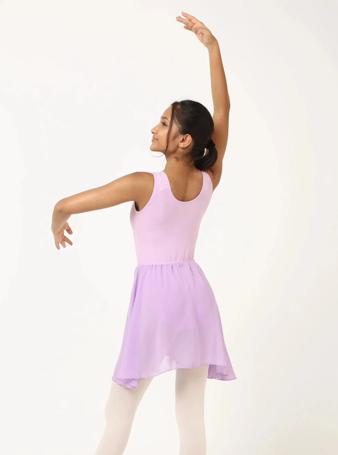 Combo - Luna Tank Leotard and Elastic Skirt - Lilac