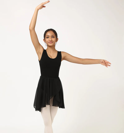 IKAANYA  Combo Tank Leotard with Wrap-around Skirt