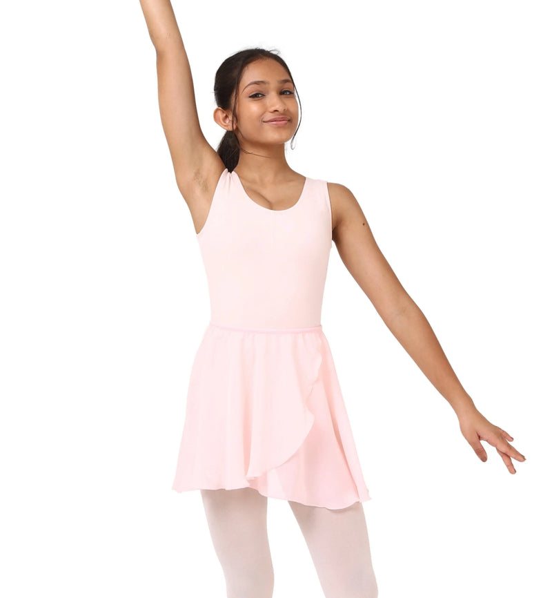 IKAANYA  Combo Tank Leotard with Wrap-around Skirt