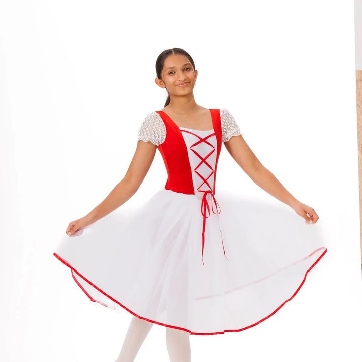 BALLERINA | Romantic Tutu Dress - Red