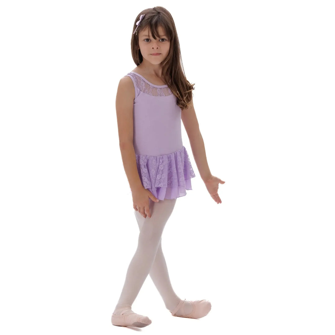 TWINKLE | Ballet Lace Dress - Lavender
