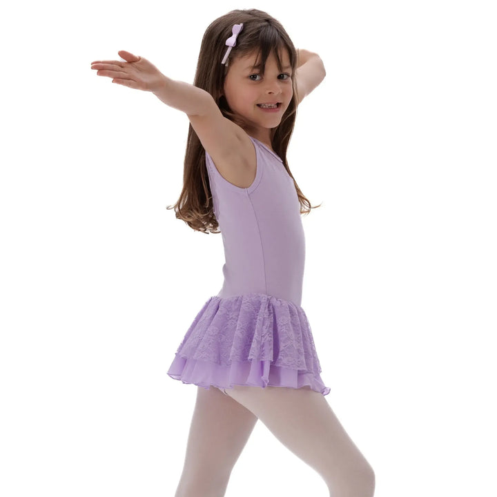 TWINKLE | Ballet Lace Dress - Lavender