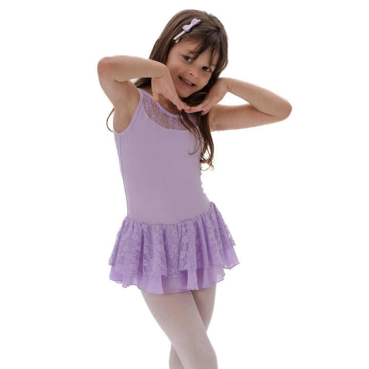 TWINKLE | Ballet Lace Dress - Lavender