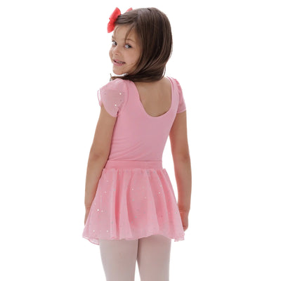 IKAANYA  Dresses Ballet Leotard with Cap Sleeves & Separate Skirt