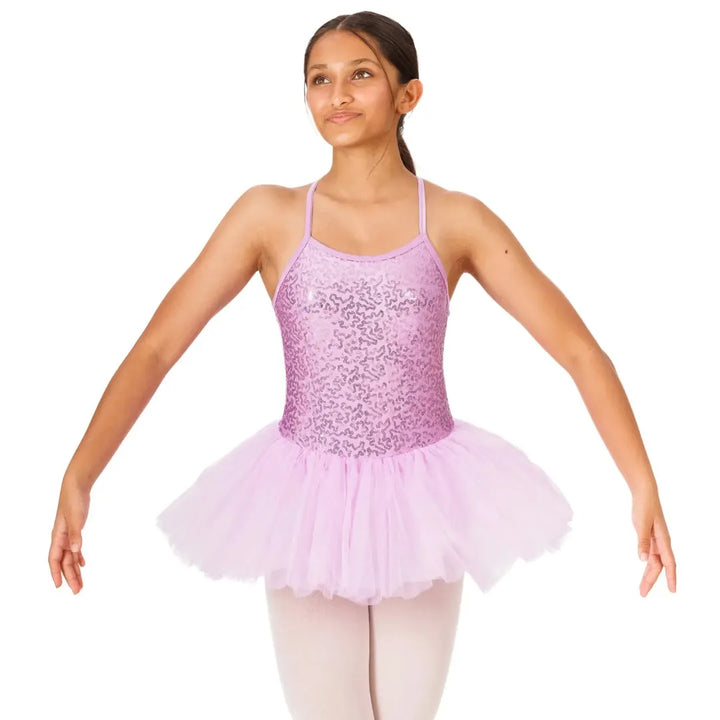 BELLA | Camisole Sequin Tutu Dress - Lilac