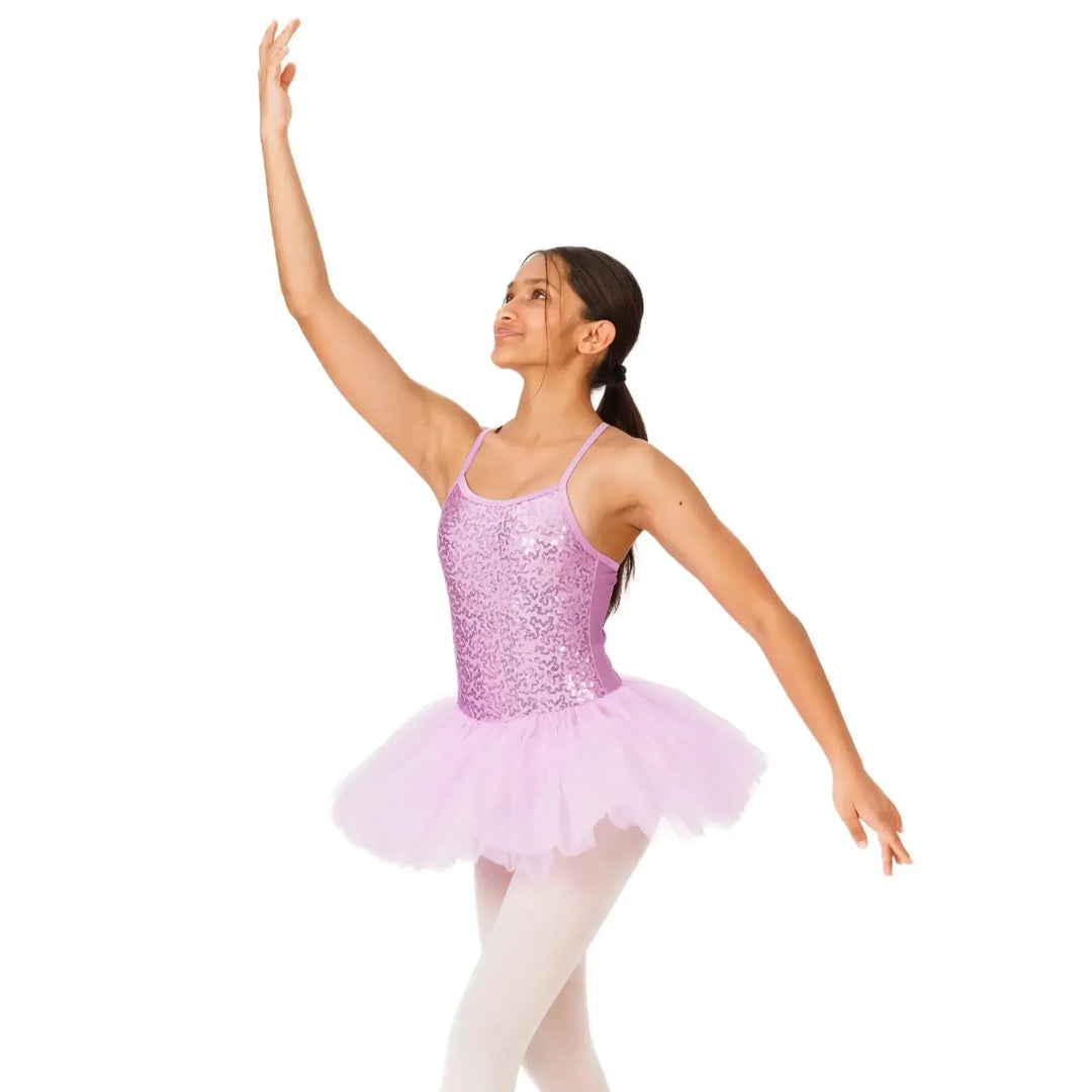 BELLA | Camisole Sequin Tutu Dress - Lilac