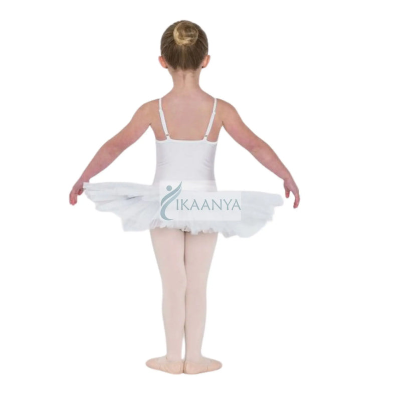 IKAANYA  Dresses Camisole Stiff Tutu Skirt Leotard Dress