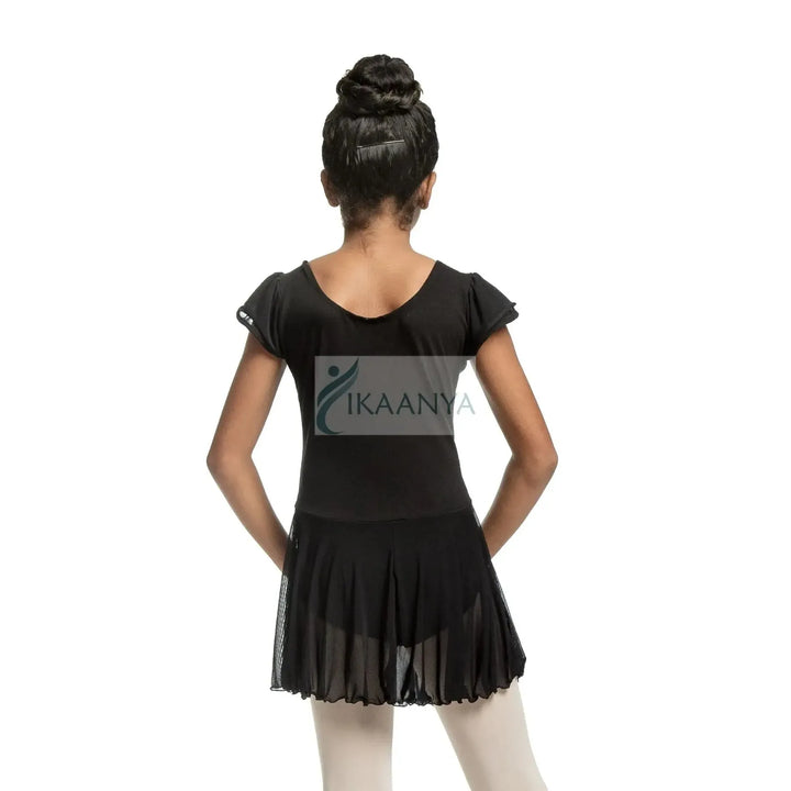 FLUFF | Flutter Sleeves Dress - Black