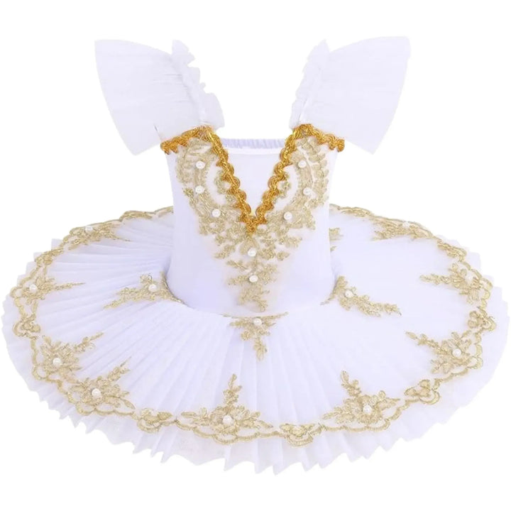 ROSETTE | Pancake Tutu Dress - White