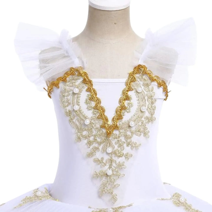 ROSETTE | Pancake Tutu Dress - White