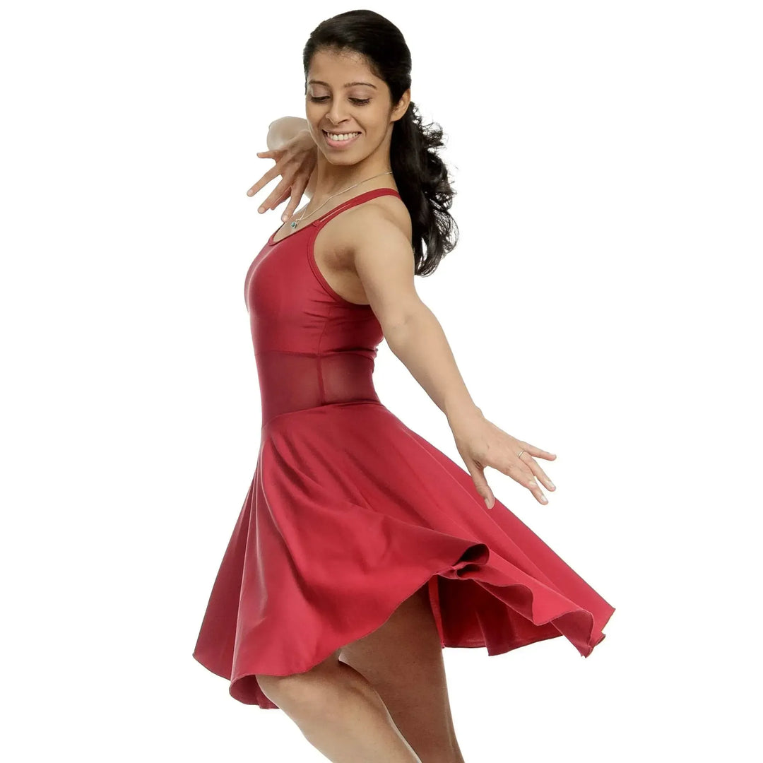 High Low Contemporary Leotard dress