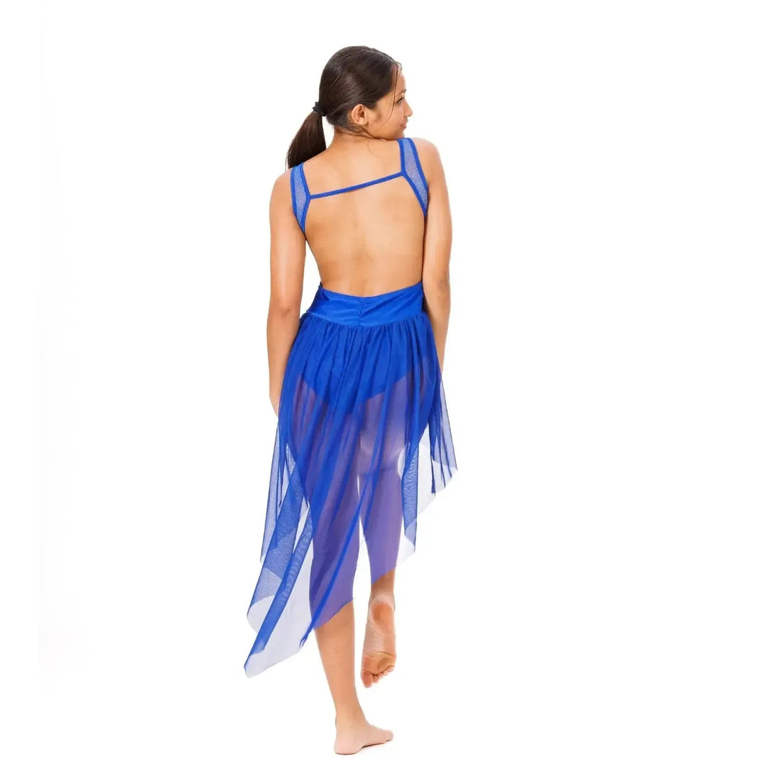 JELLY | Mesh Skirt Dress - Blue