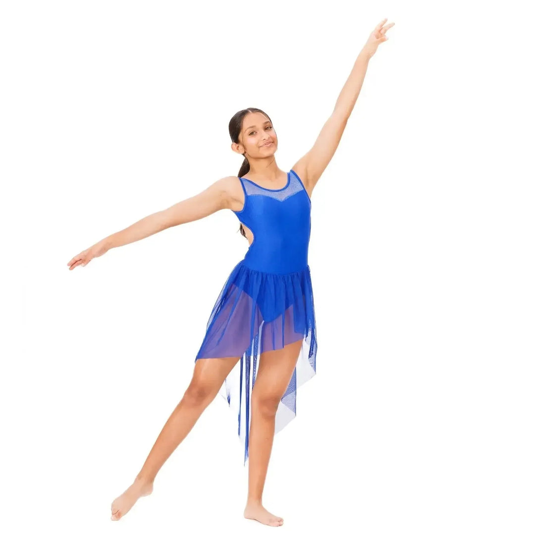 JELLY | Mesh Skirt Dress - Blue
