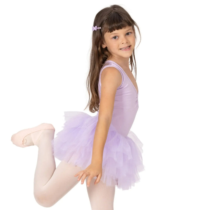 CANDLE | Lace Back Tutu Dress -  Lavender