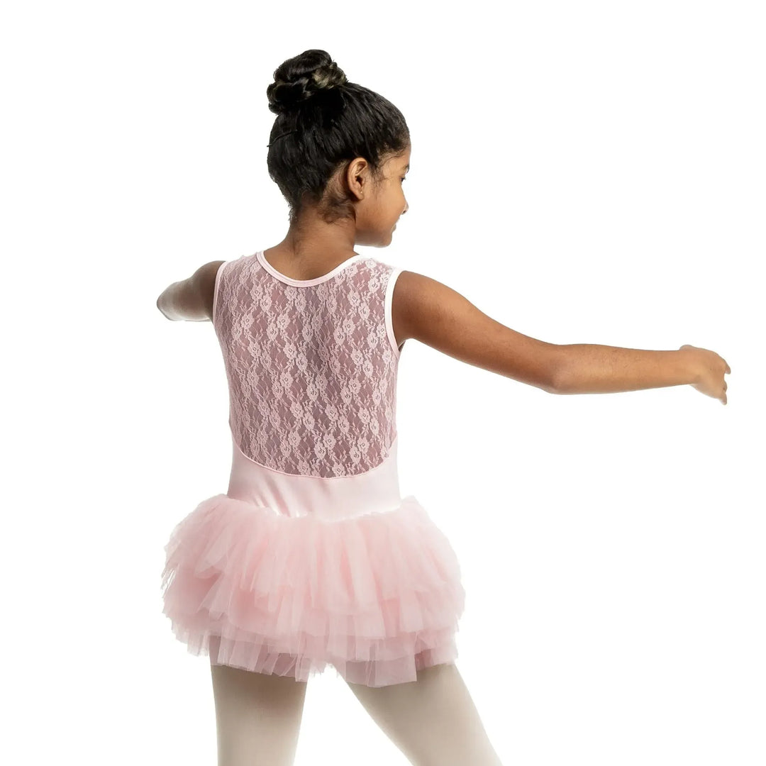 CANDLE | Lace Back Tutu Dress - Ballet Pink