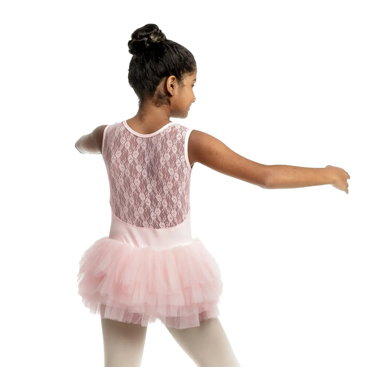 CANDLE | Lace Back Tutu Dress - Ballet Pink