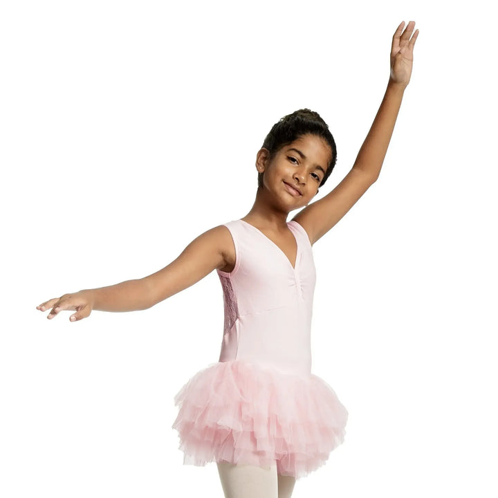 CANDLE | Lace Back Tutu Dress - Ballet Pink