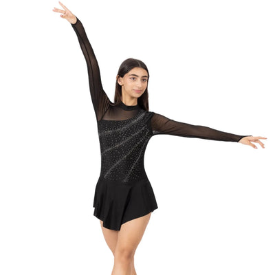 IKAANYA  Dresses Rhythmic gymnastics/Figure Skating Rhinestone Leotard dress 3999.00