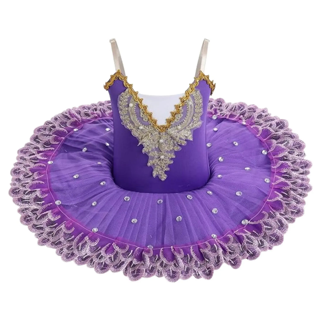 ROYAL | Pancake Tutu Dress - Purple