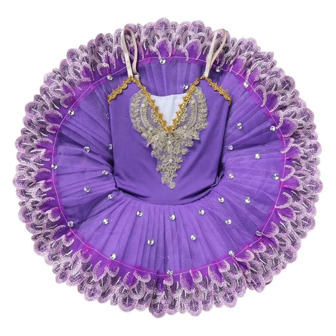 ROYAL | Pancake Tutu Dress - Purple