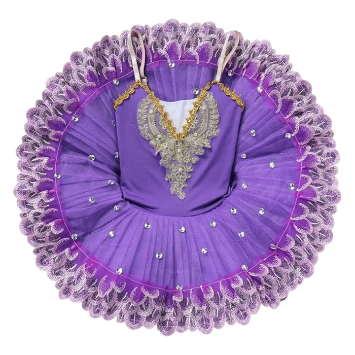 ROYAL | Pancake Tutu Dress - Purple