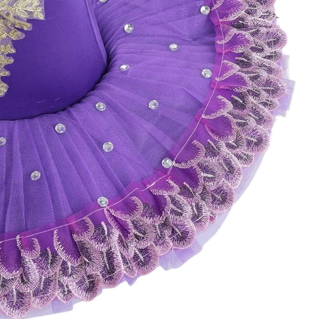 ROYAL | Pancake Tutu Dress - Purple