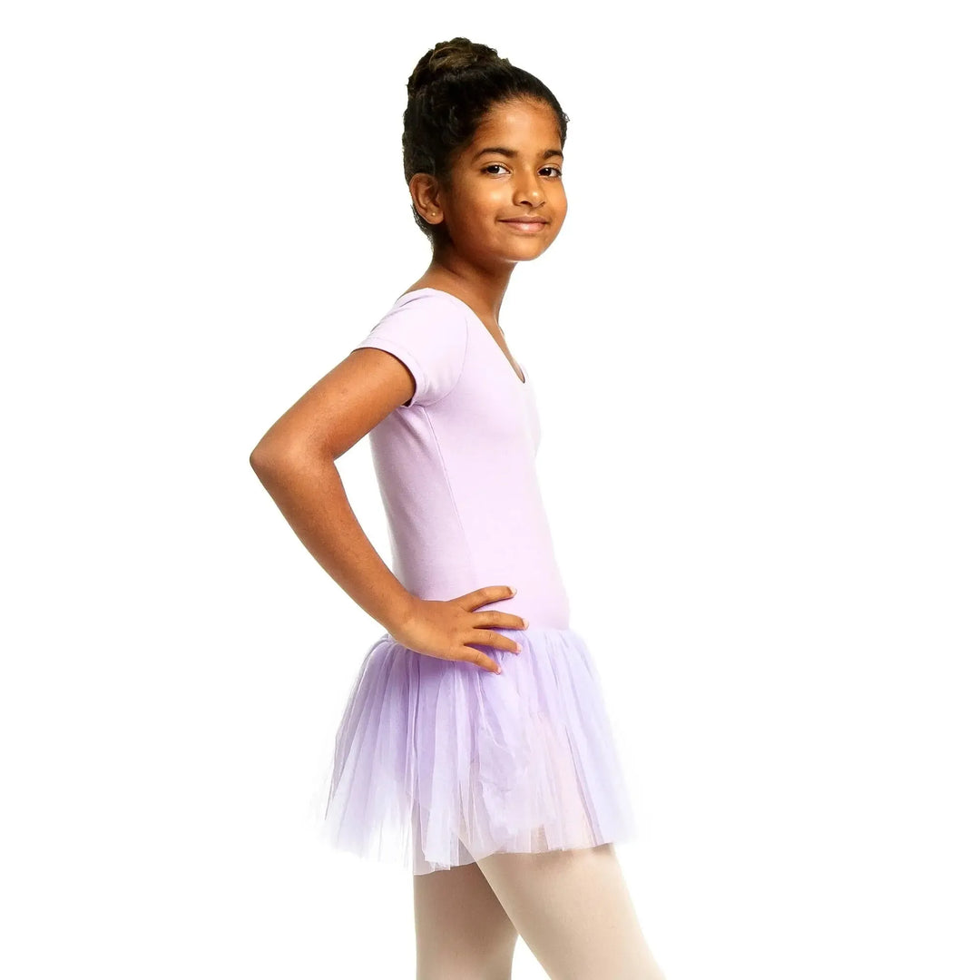 Short Sleeve Tutu Dress