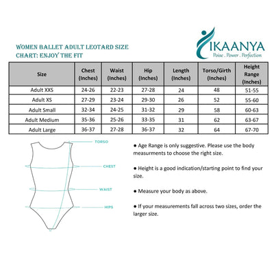 IKAANYA  Leotards Camisole Adjustable Strap Leotard