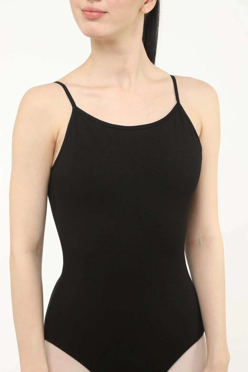 IKAANYA  Leotards Camisole Adjustable Strap Leotard
