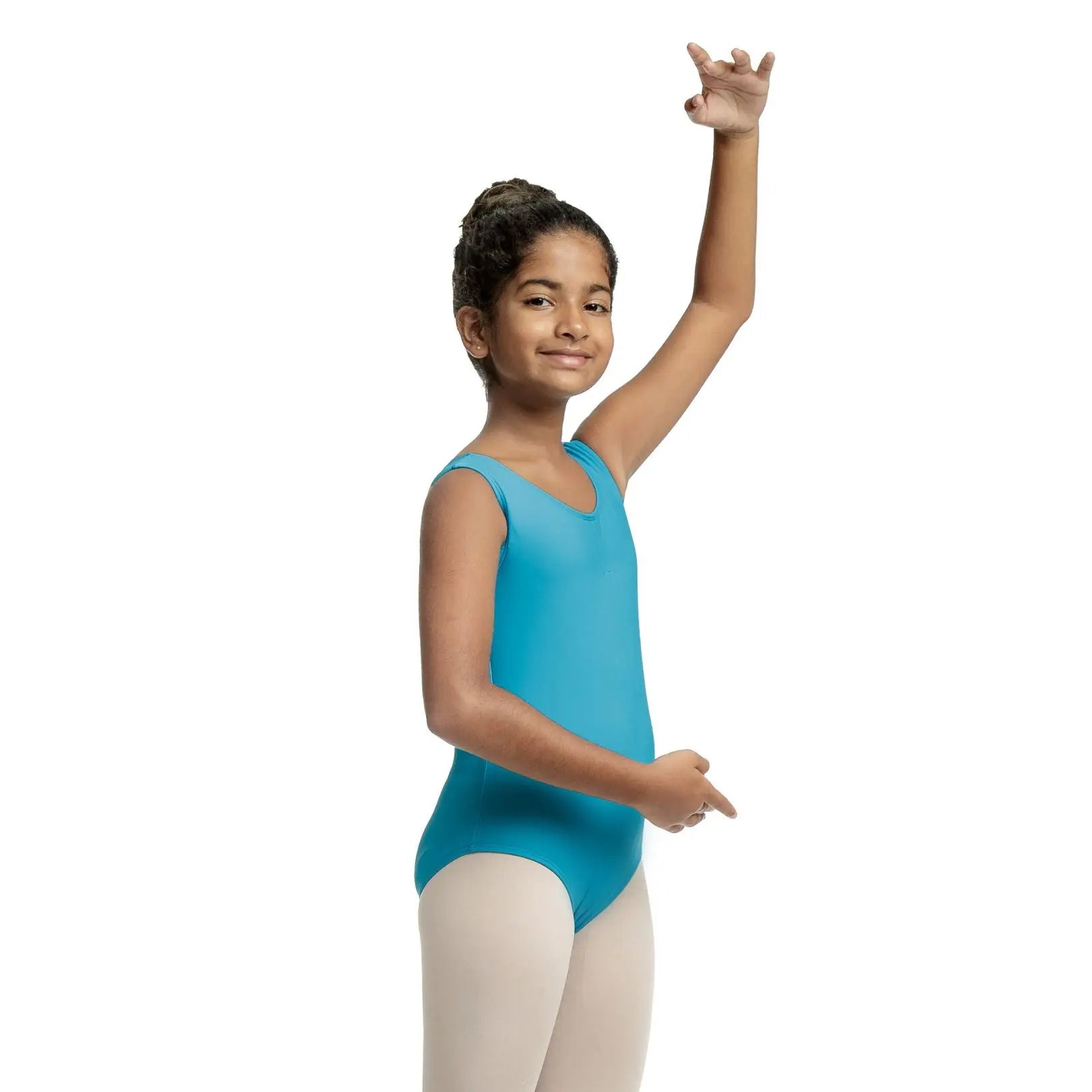 Yolanda Youth Tank Leotard (Blanc)