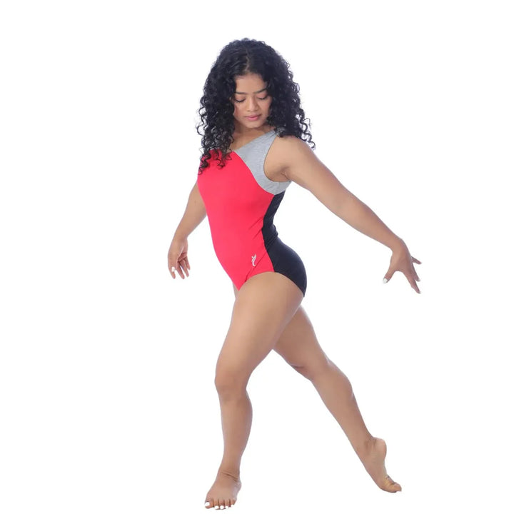 CRIMSON | Colorblock Leotard