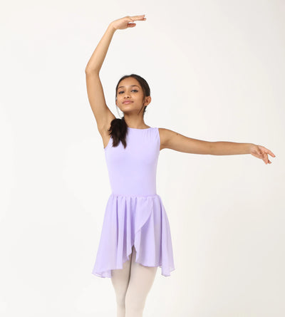 IKAANYA  Leotards Girls Classic Boat Neck Leotard