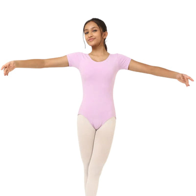 IKAANYA  Leotards Girls Short Sleeves Leotard