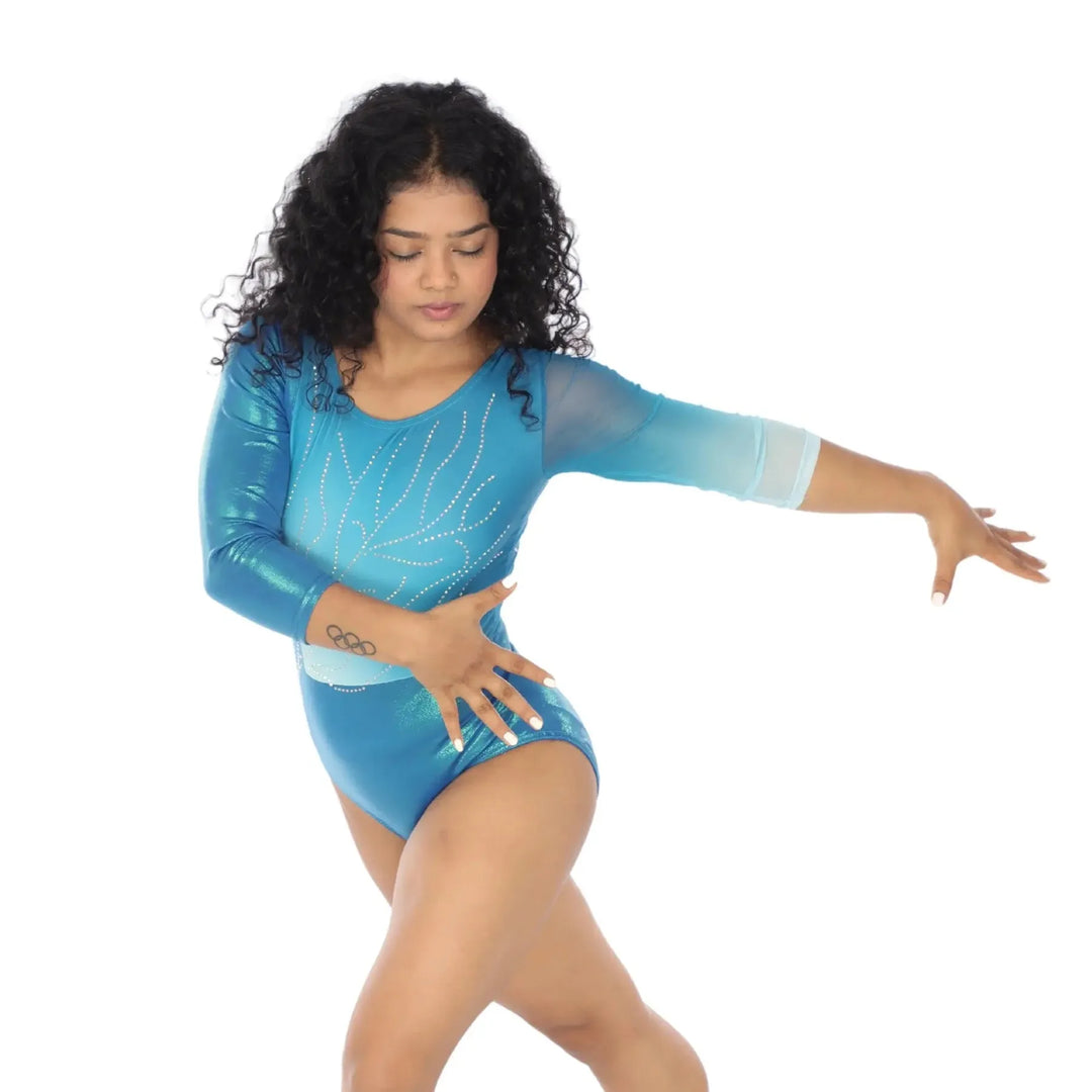 OPAL | Metallic Leotard