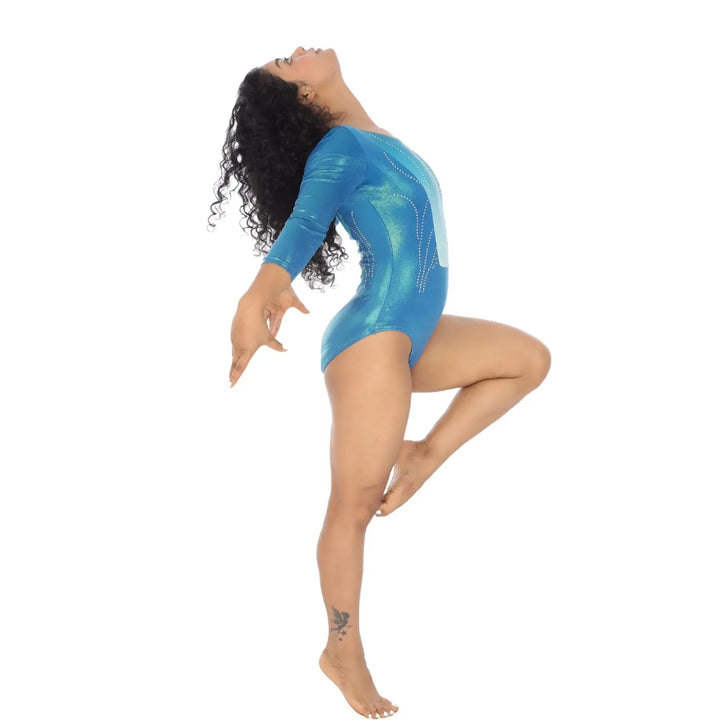 OPAL | Metallic Leotard