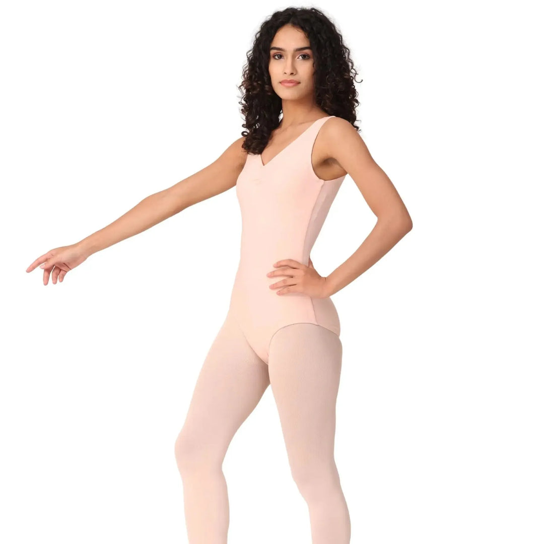 GRACE | Tank Leotard - Peach