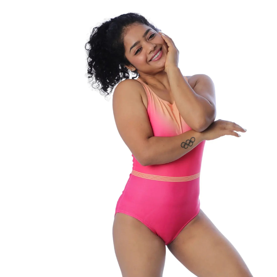SUNSET | Printed Leotard