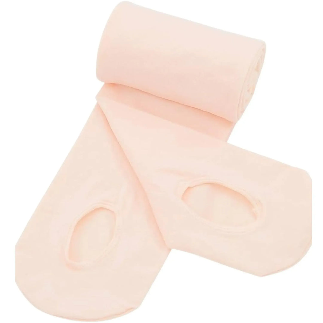 Combo -  Canvas ballet flats + Convertible tights - Ballet Pink