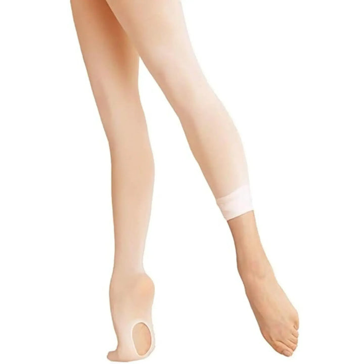 Combo -  Canvas ballet flats + Convertible tights - Ballet Pink