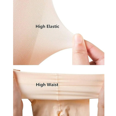 Combo -  Canvas Ballet Flats + Convertible Tights