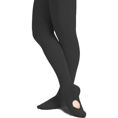Combo -  Canvas Ballet Flats + Convertible Tights