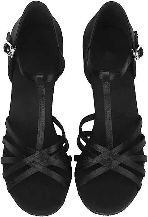 IKAANYA  Shoes Elegant Strappy Salsa Ballroom Dance Heels