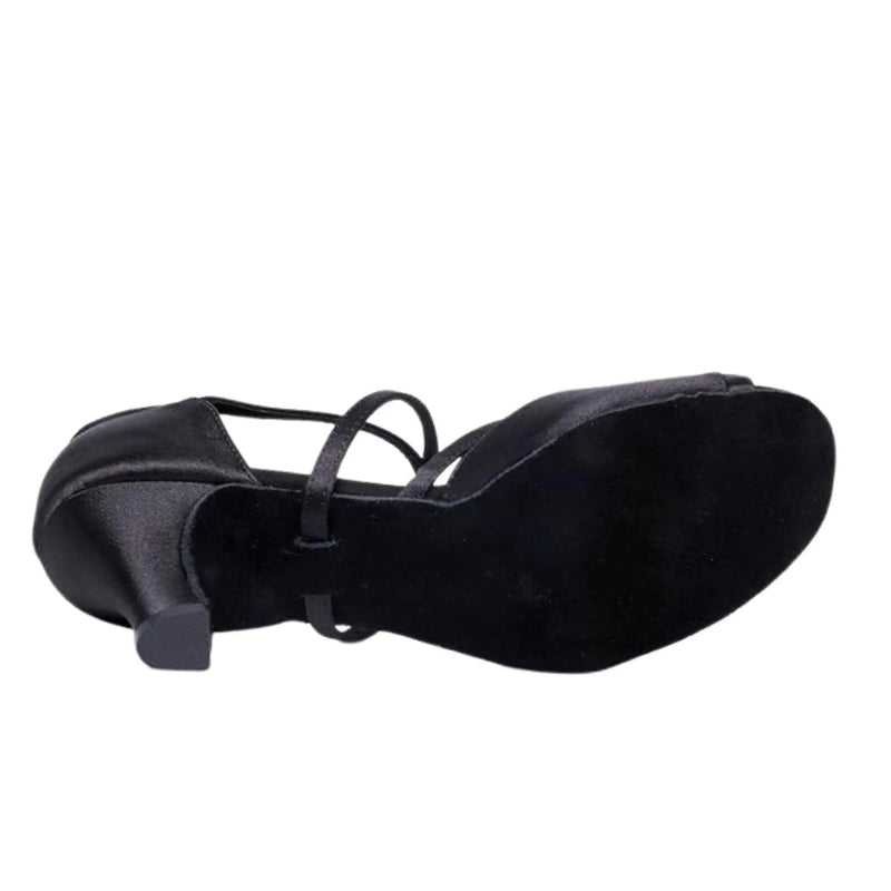 IKAANYA  Shoes Modern Ballroom Satin Shoes