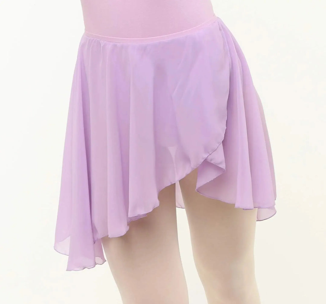 Elastic Waist Band Skirt - Lilac