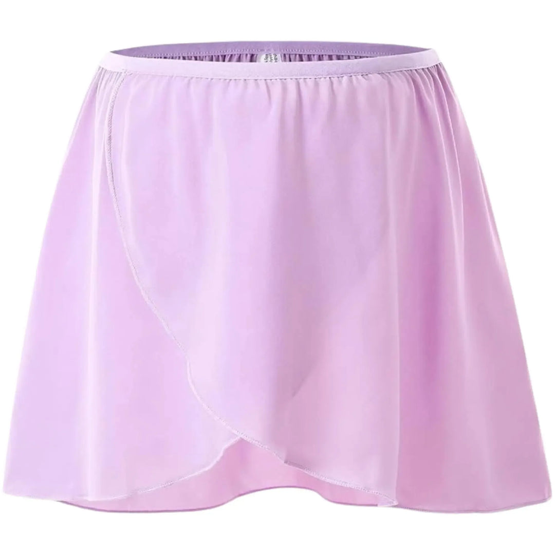 Elastic Waist Band Skirt - Lavender